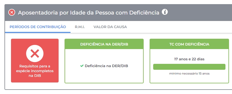 aposentadoria por idade da pessoa com deficiência