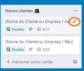 Como criar novo cliente no Trello