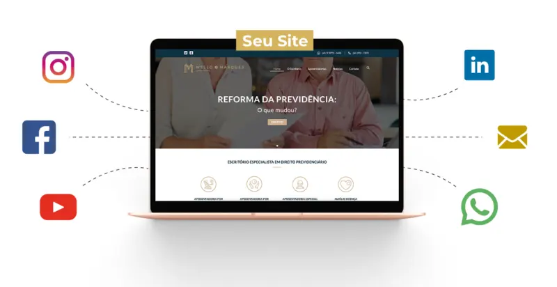 Como montar um site de Advocacia