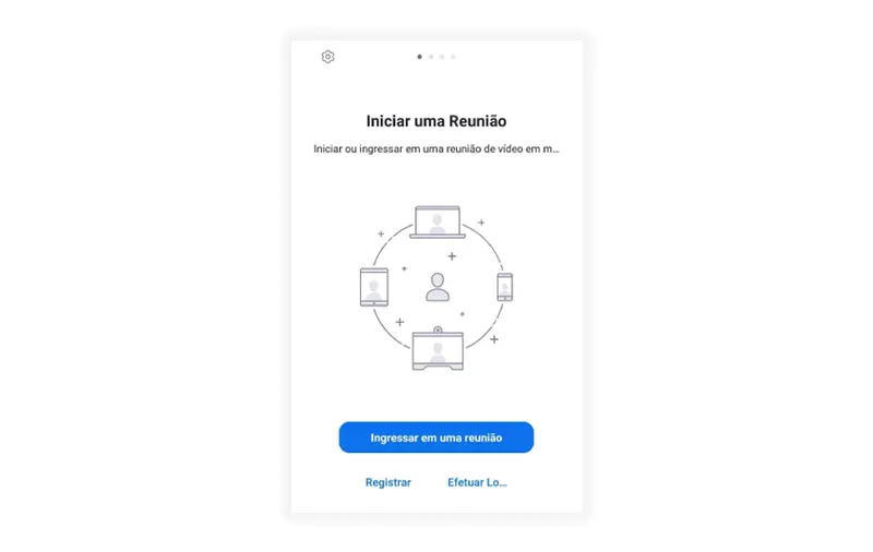 Como ingressar na audiência virtual pelo celular