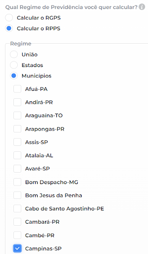 Como fazer o cálculo da aposentadoria do servidor do município de Campinas