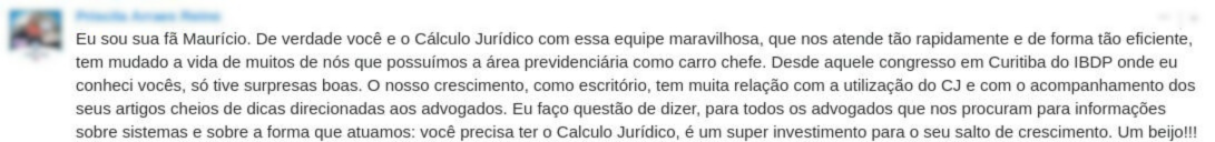 Prova social no blog do CJ