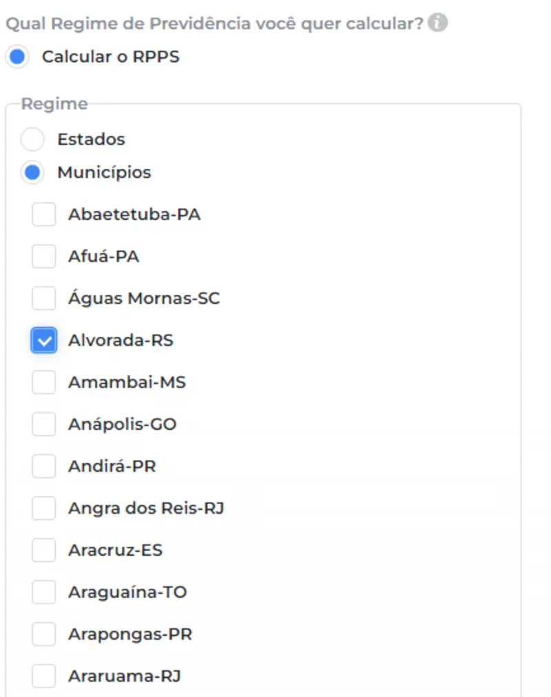 Como fazer o cálculo da aposentadoria do servidor do município de Alvorada