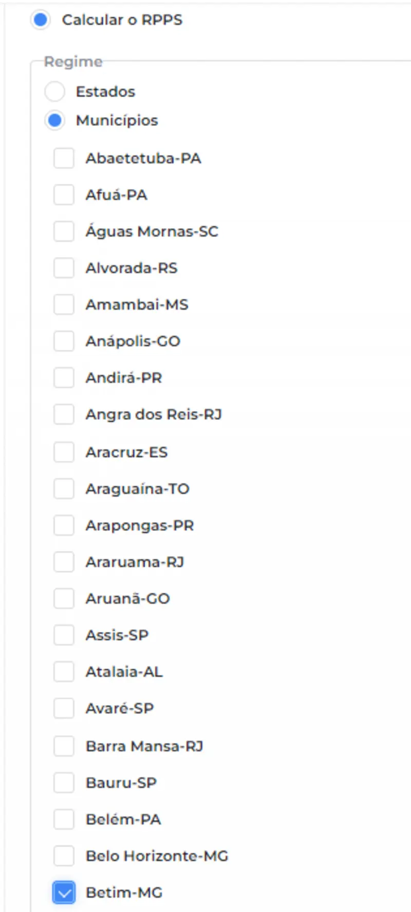 Como fazer o cálculo da aposentadoria do servidor do município de Betim