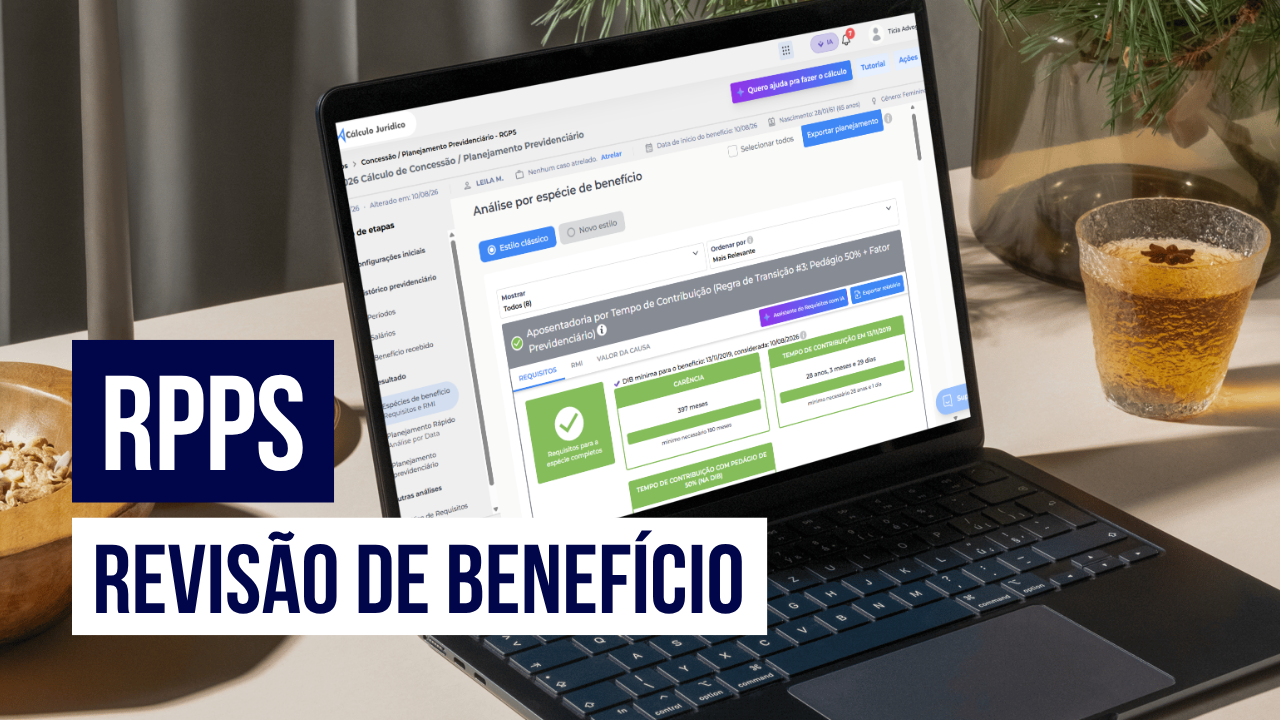Post Revisão de benefício do Servidor Público (RPPS): teses e prazos - Blog do CJ