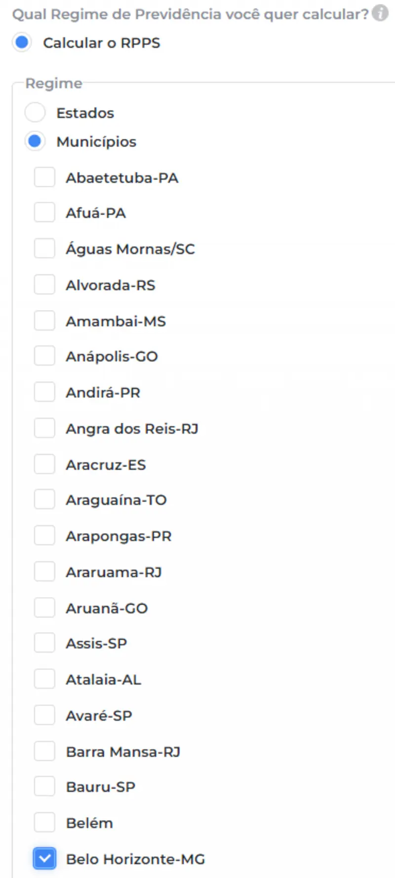 Como fazer o cálculo da aposentadoria do servidor do município de Belo Horizonte