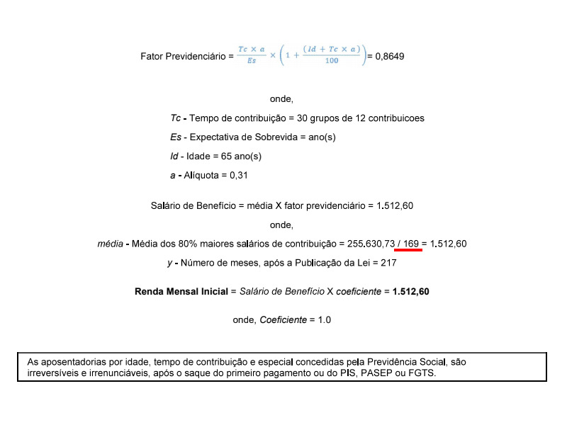 calcular RMI INSS