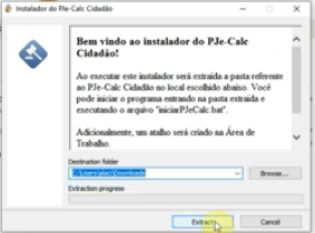 Instalar PJeCalc