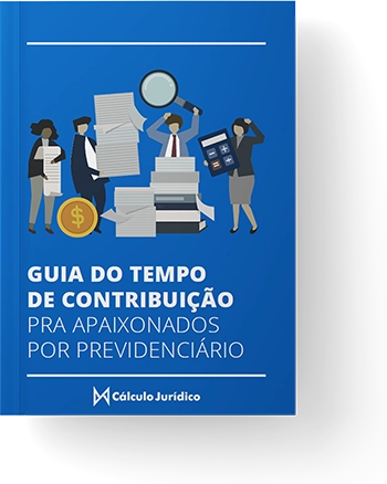 Capa do livro Guia do tempo de contribuição pra apaixonados por previdenciário