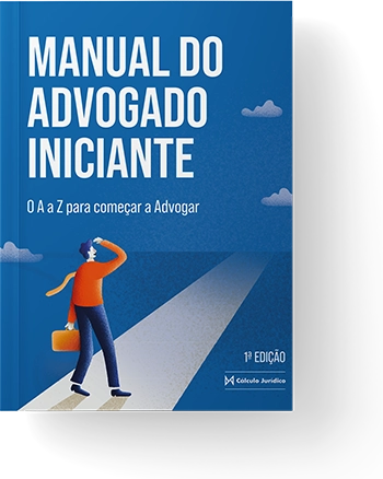 Capa do livro Manual do Advogado Iniciante - O A a Z para começar a Advogar