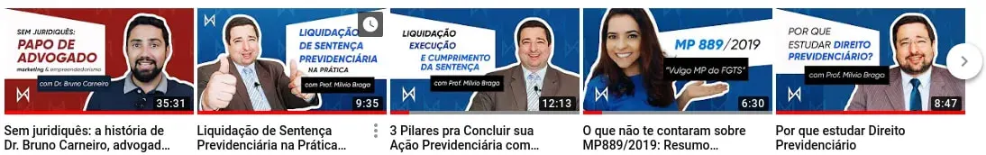 Inscreva-se no canal do Youtube do CJ